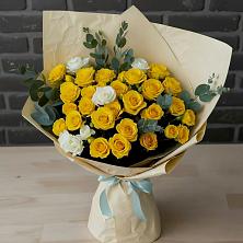 Букет цветов из:  Розы в Богослово
