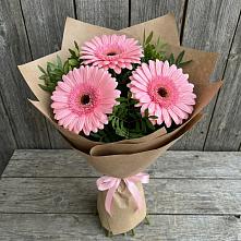 Букет цветов из:  Герберы в Богослово