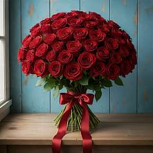 Букет Красные розы Блэк Меджик в Богослово