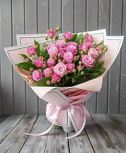 Букет Розовый кустик в Богослово