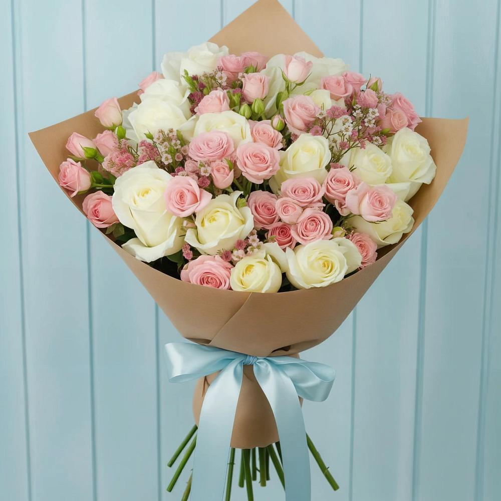 Букет цветов из: Розы в Богослово