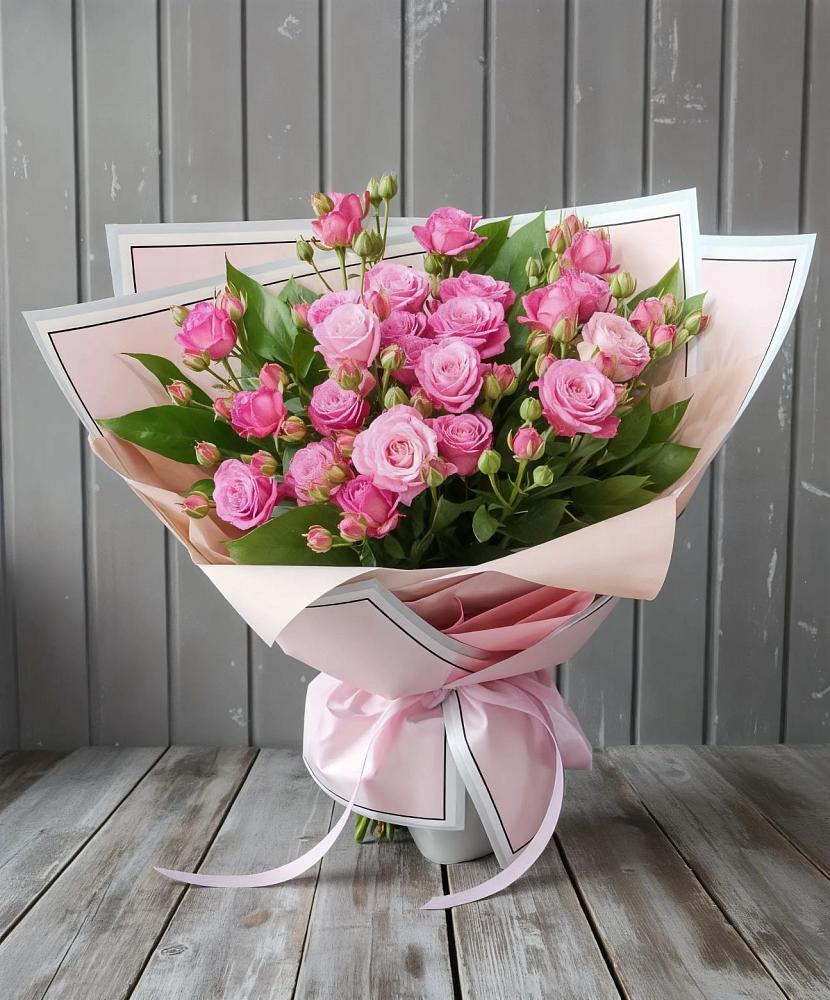Букет Розовый кустик в Богослово