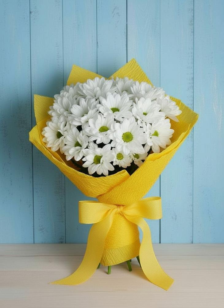 Букет цветов из: Хризантемы в Богослово