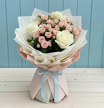 Букет цветов из:  Розы в Богослово