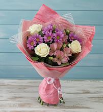 Букет цветов из:  Герберы в Богослово
