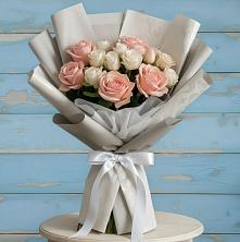 Букет цветов из:  Розы в Богослово