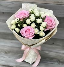 Букет цветов из:  Розы в Богослово