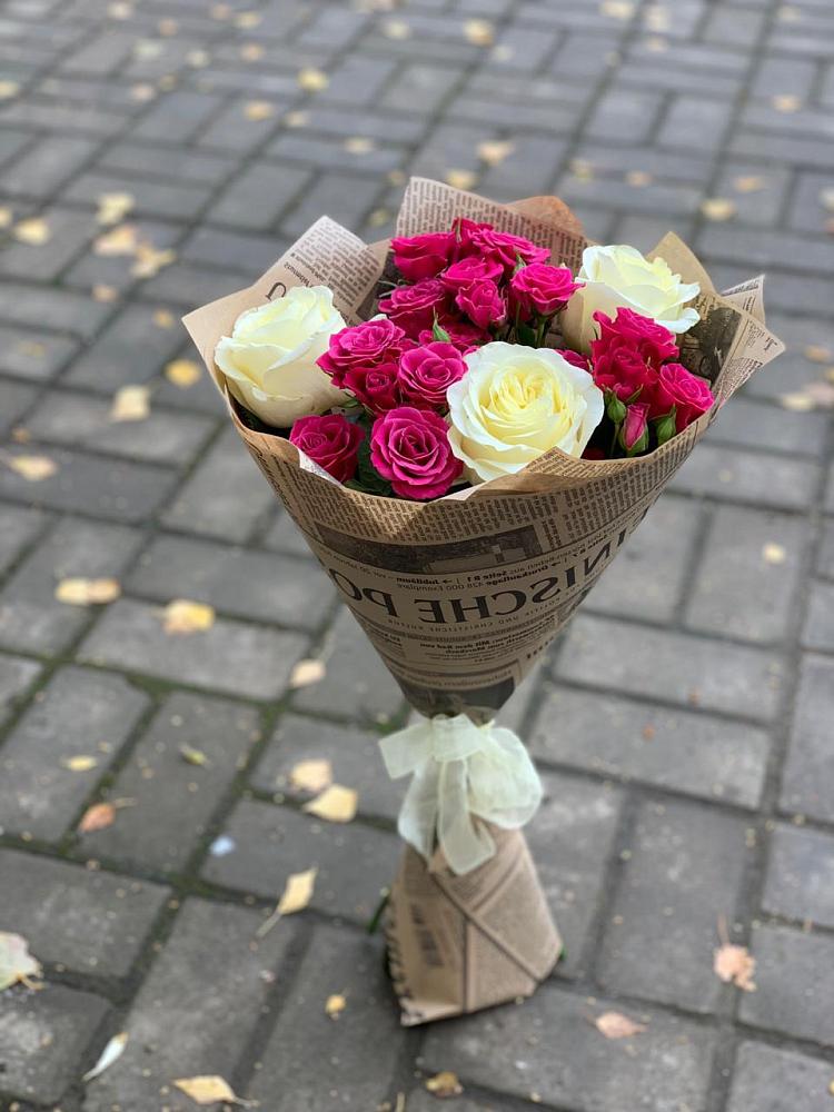 Букет цветов из: Розы в Богослово