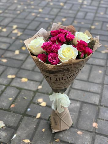 Букет цветов из: Розы в Богослово