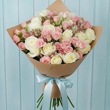 Букет цветов из:  Розы #REPLACE_PRED# Богослово