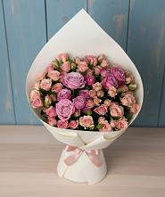 Букет цветов из:  Розы в Богослово