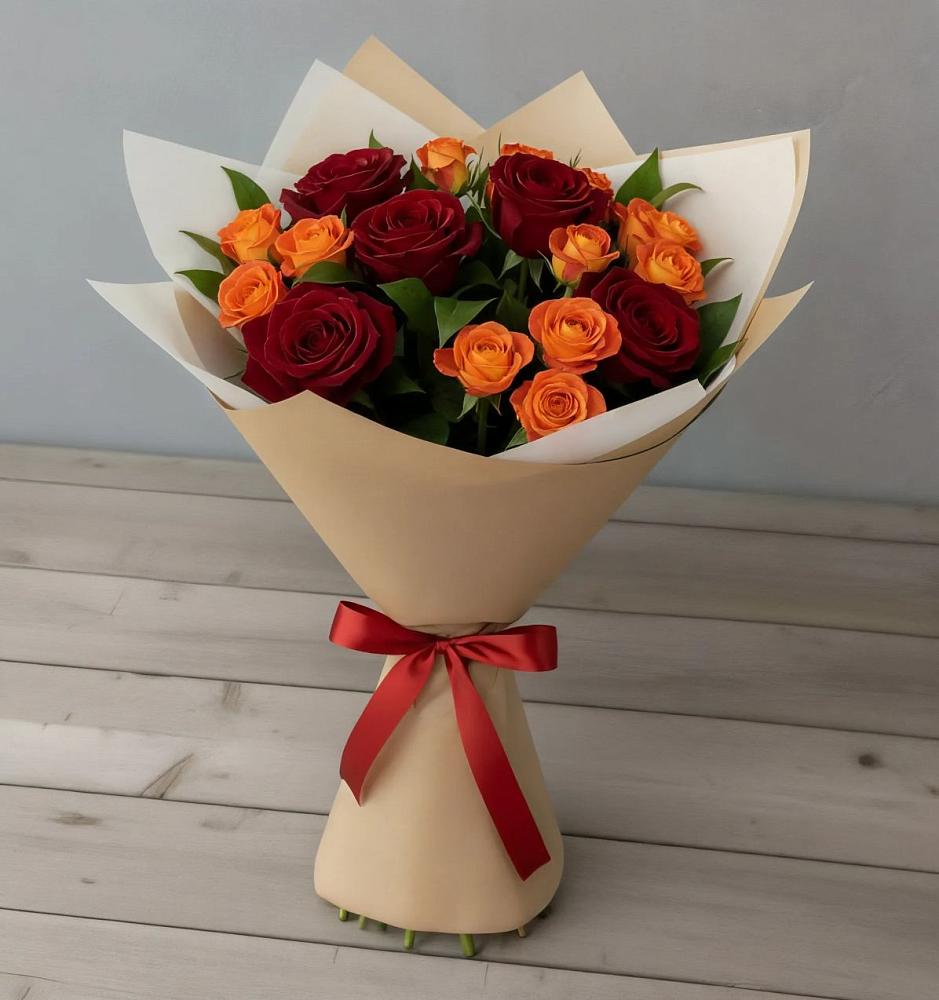 Букет Любовь и восторг в Богослово